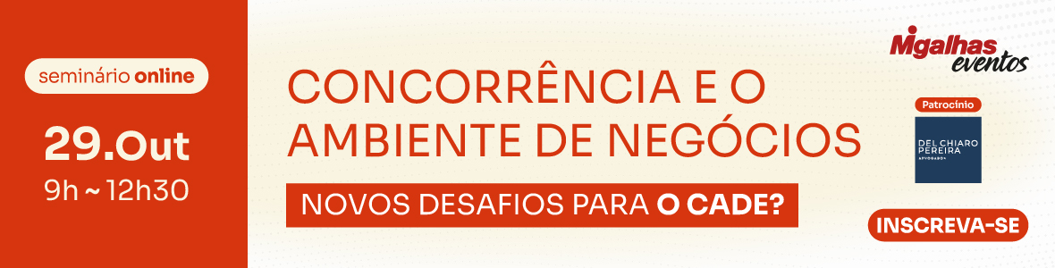 Concorrência e o ambiente de negócios: novos desafios para o CADE? Concorrência e o ambiente de negócios: novos desafios para o CADE?