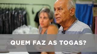 Conheça o processo de confecção das togas dos juízes