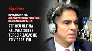 Vieira de Mello: STF deu última palavra sobre terceirização; cabe ao TST garantir direitos