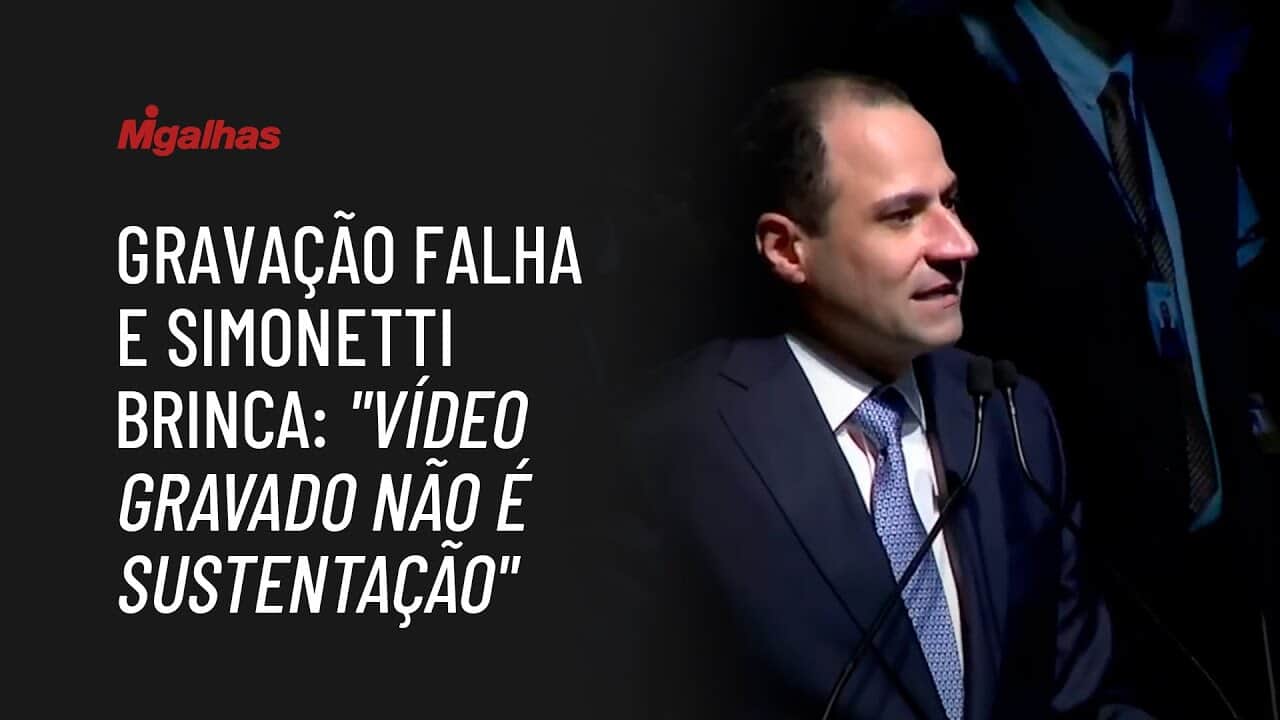 Após falha em gravação, Beto Simonetti brinca: "é a prova de que vídeo gravado não é sustentação"