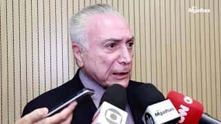 Ex-presidente Temer comenta de juízes e procuradores que vão para política