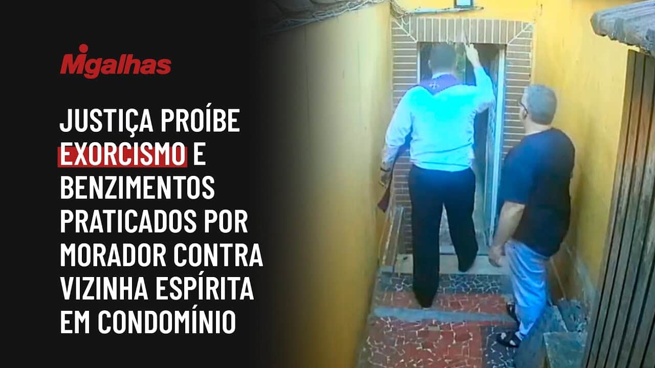 Juíza proíbe exorcismo e benzimentos praticados por morador contra vizinha espírita em condomínio