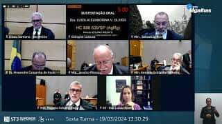 STJ: Jesuíno nega liberdade e critica enxurrada de HCs na Corte; vista de Sebastião adia análise STJ: Jesuíno nega liberdade e critica enxurrada de HCs na Corte; vista de Sebastião adia análise