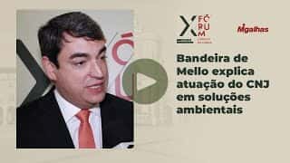 Bandeira de Mello explica atuação do CNJ em soluções ambientais e crédito de carbono