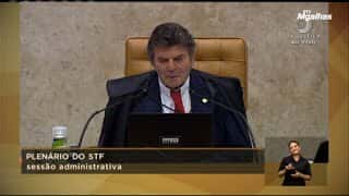 Ministros questionam Fux acerca de alteração regimental não prevista em pauta