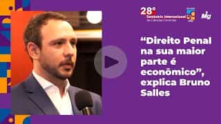 "Direito Penal na sua maior parte é econômico", explica Bruno Salles