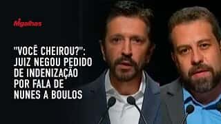 "Você cheirou?": Juiz negou pedido de indenização por fala de Nunes a Boulos