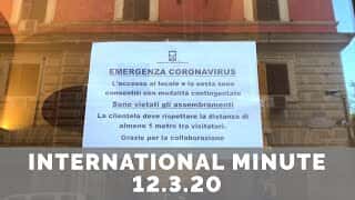 International Minute | 12.3.20