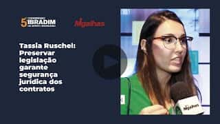 Tassia Ruschel: Preservar legislação garante segurança jurídica dos contratos Tassia Ruschel: Preservar legislação garante segurança jurídica dos contratos