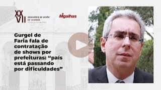 Gurgel de Faria fala de contratação de shows por prefeituras: "país está passando por dificuldades"