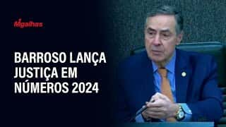 CNJ lança Justiça em Números 2024; ministro Barroso apresenta dados