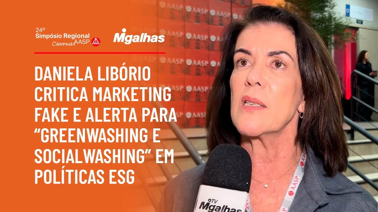 Daniela Libório critica marketing fake e alerta para "greenwashing e socialwashing" em políticas ESG