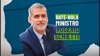 Bate-bola com ministro Rogerio Schietti, do STJ