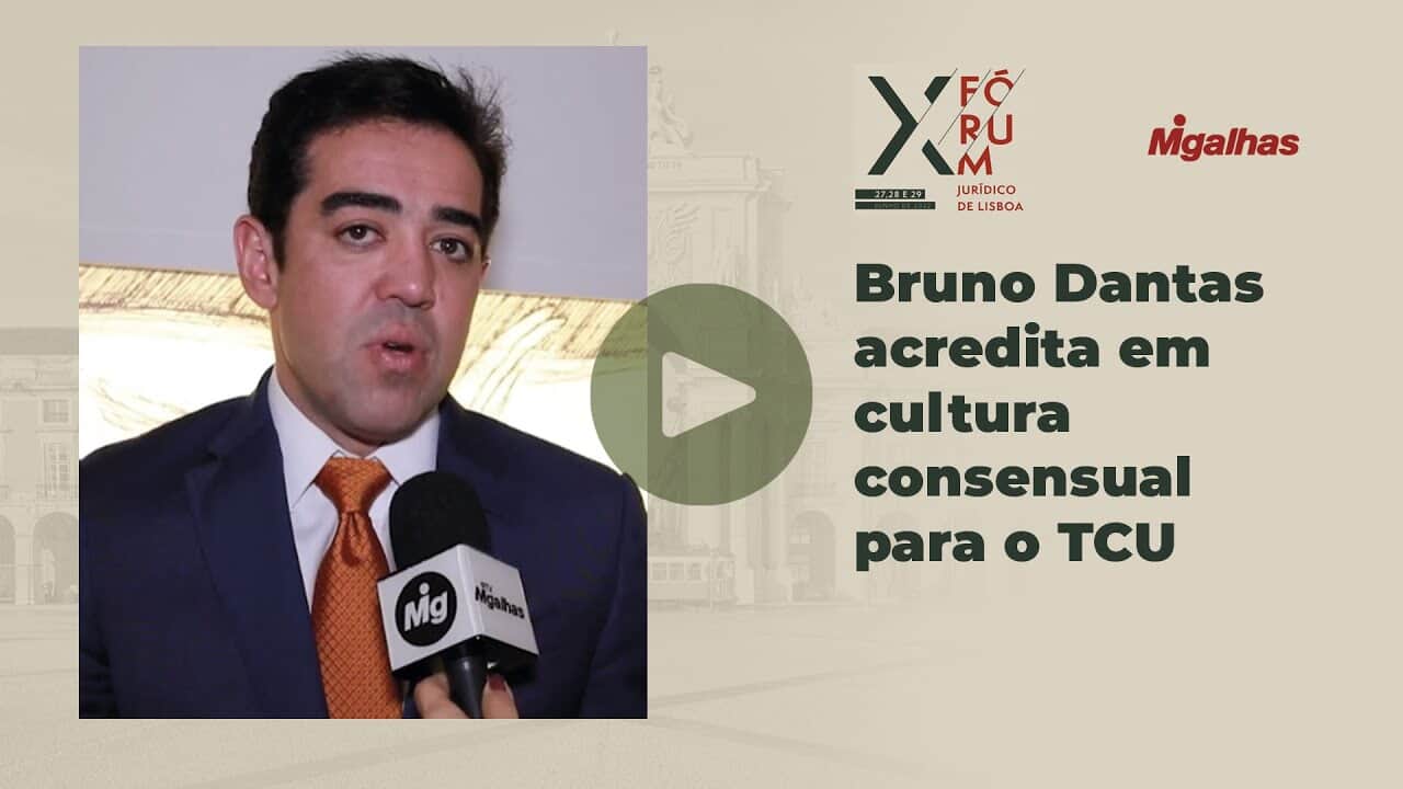 Bruno Dantas acredita em cultura consensual para o TCU