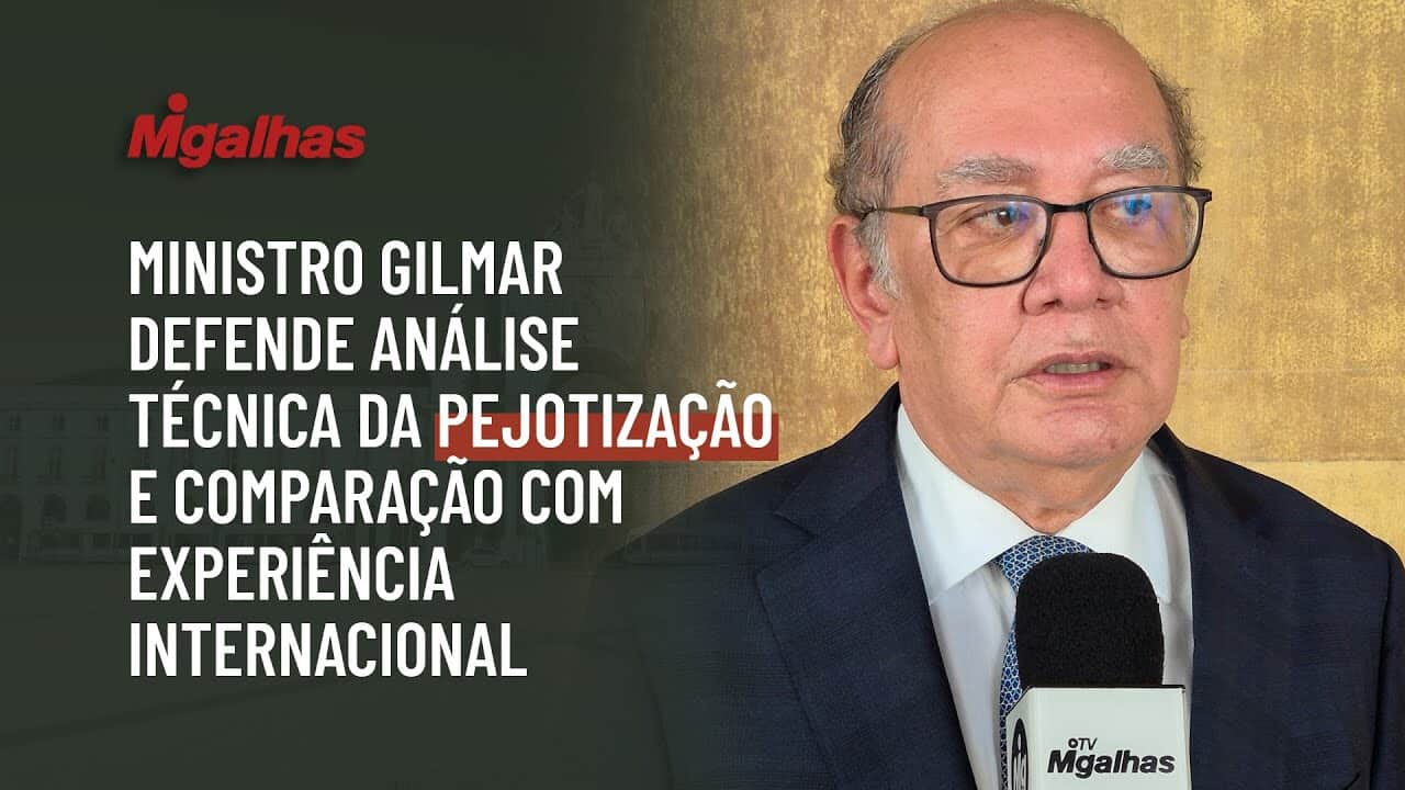 Ministro Gilmar defende análise técnica da pejotização e comparação com experiência internacional