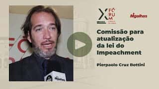 Pierpaolo Cruz Bottini sobre comissão para atualizar lei do Impeachment: "ideia é lei mais moderna"