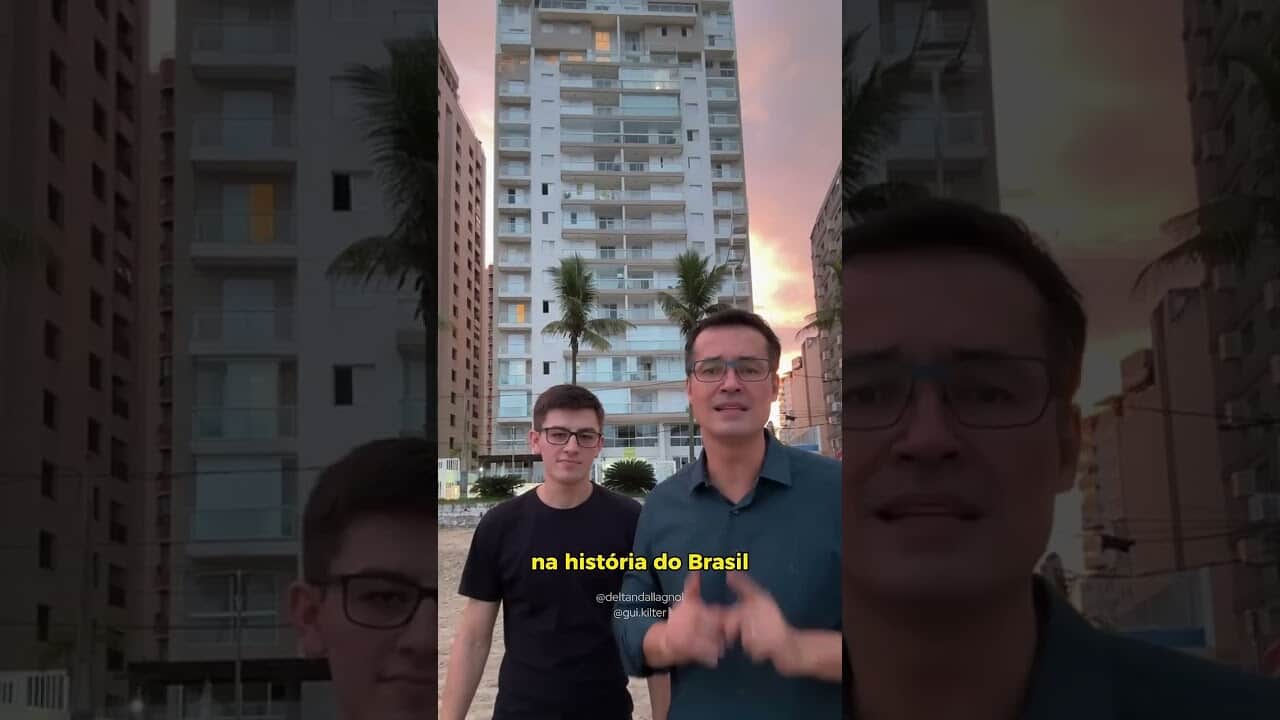 Da porta do tríplex, Deltan Dallagnol lamenta indenização a Lula