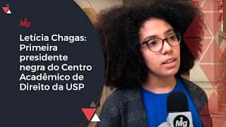 Letícia Chagas - Primeira presidente negra do Centro Acadêmico de Direito da USP