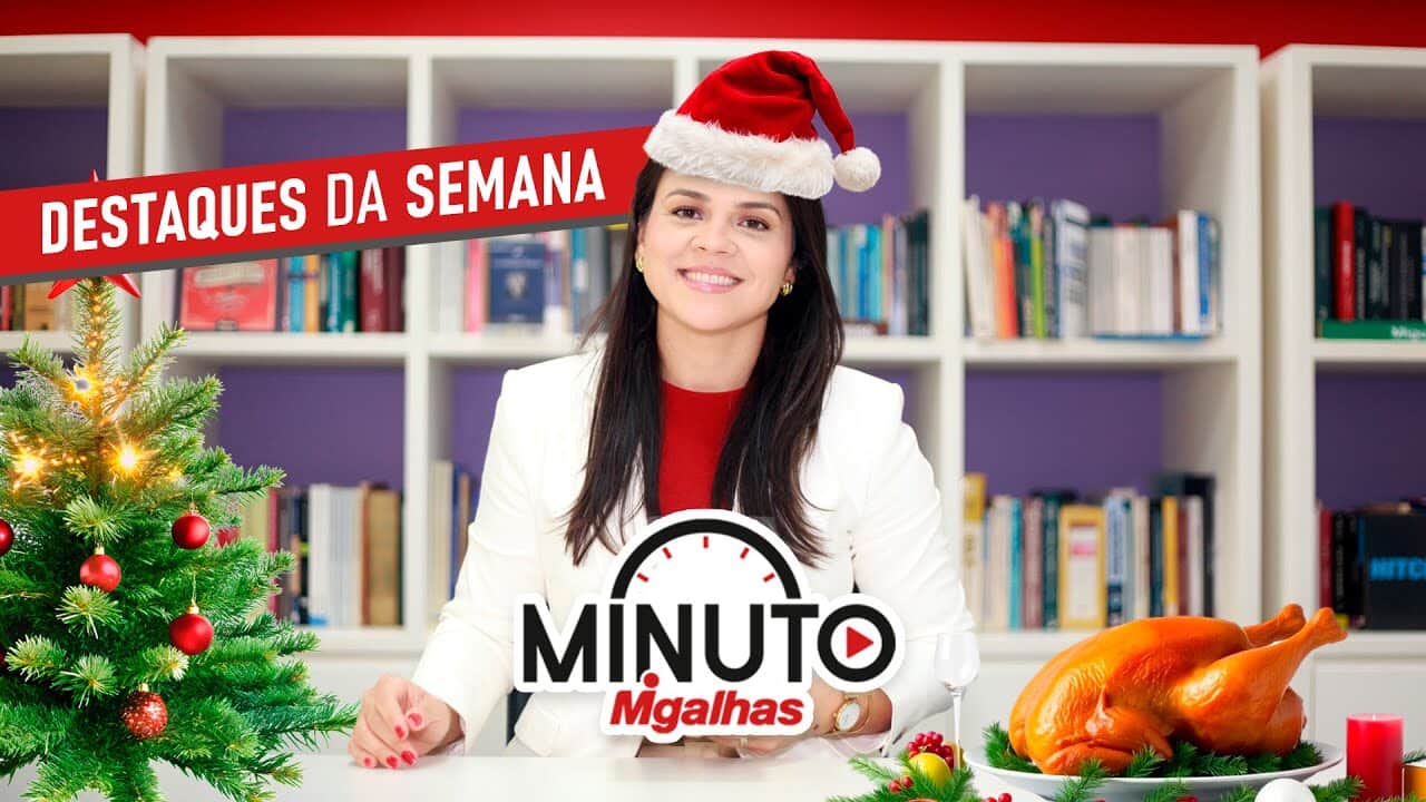Minuto Migalhas natalino tem peru, pé esquerdo, Faustão e VitórIA do STF | 23.12.25