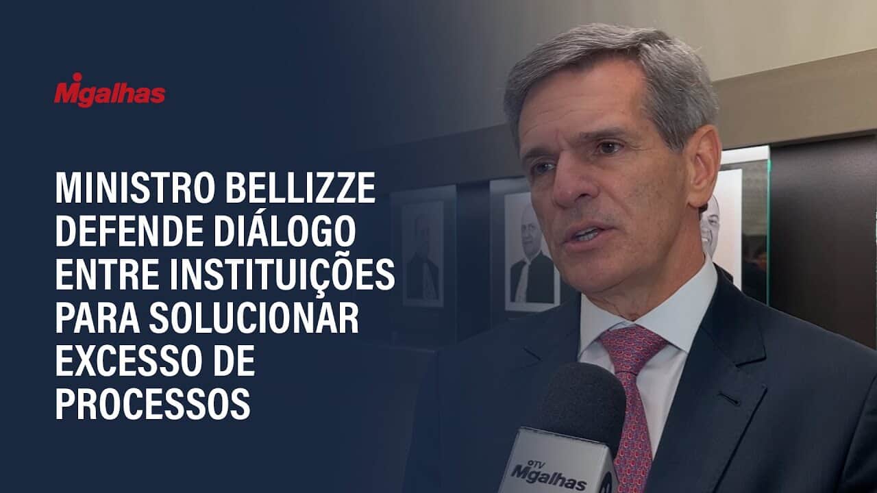 Ministro Bellizze defende diálogo entre instituições para solucionar excesso de processos