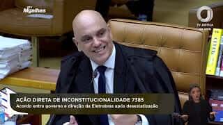 Após usar o verbo "placitar", Moraes brinca com Fachin: "revogação da linguagem simples"