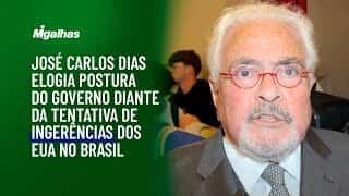 José Carlos Dias elogia postura do governo diante da tentativa de ingerências dos EUA no Brasil José Carlos Dias elogia postura do governo diante da tentativa de ingerências dos EUA no Brasil