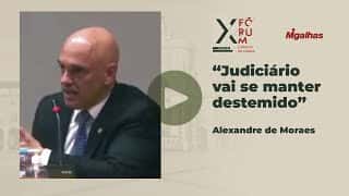 Moraes sobre ataques à democracia: "Judiciário vai se manter destemido"