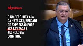 Dino pergunta à IA da Meta se liberdade de expressão pode ser limitada e tecnologia confirma