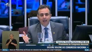 Presidente do Senado, Rodrigo Pacheco comenta EC 130 que autoriza permuta entre magistrados