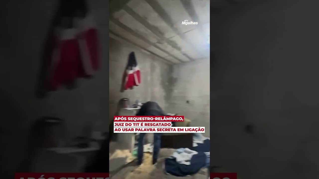 Após sequestro-relâmpago, juiz do TIT é resgatado ao usar palavra secreta em ligação