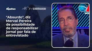 "Absurdo", diz Merval Pereira de possibilidade de responsabilizar jornal por fala de entrevistado