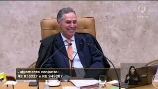 "No Supremo não há risco de golpe", brinca Barroso sobre substituir Rosa na presidência