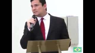 Sergio Moro pede apoio da sociedade no combate à corrupção