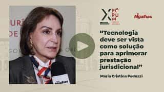 Maria Cristina Peduzzi - Tecnologia deve ser vista como solução para aprimorar serviços