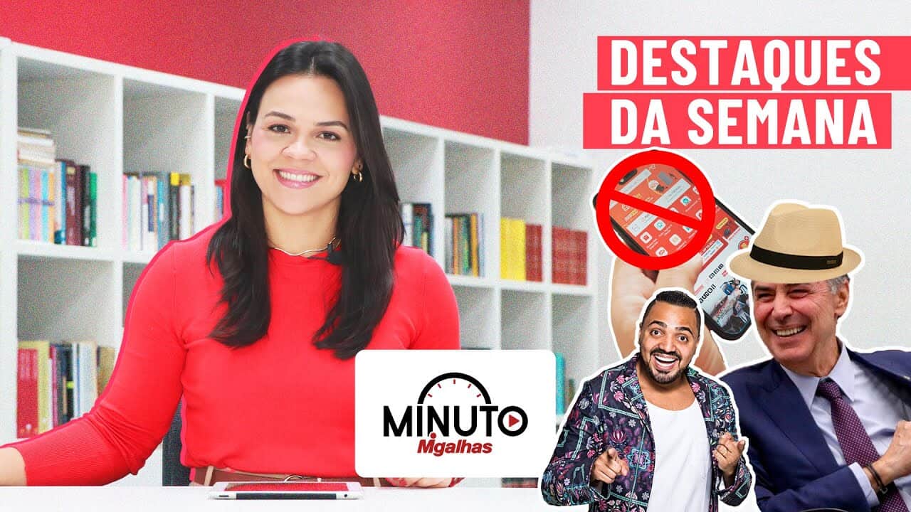Minuto Migalhas tem samba, Tinder, imposto e banheira do Gugu