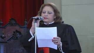 Recepção aos Calouros 2008 - Profa. Ivette Senise Ferreira