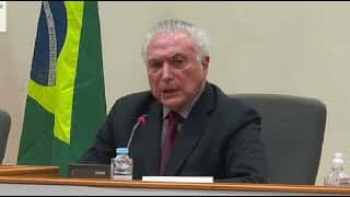 Em Lisboa, Temer afirma: "impeachment cria trauma institucional"