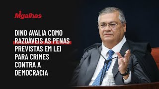 Dino avalia como razoáveis as penas previstas em lei para crimes contra a democracia