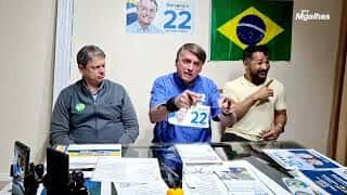 Bolsonaro acusa Moraes de vazar informações para imprensa: "seja homem"