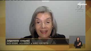 "Pior do que ser contaminado pelo vírus, é o medo de contaminar alguém", diz Cármen Lúcia "Pior do que ser contaminado pelo vírus, é o medo de contaminar alguém", diz Cármen Lúcia