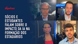 Sócios e estudantes falam sobre o impacto da IA na formação dos estagiários