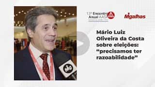 Mário Luiz Oliveira da Costa, presidente da AASP, sobre eleições: "precisamos ter razoabilidade"
