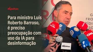 Para ministro Luís Roberto Barroso, é preciso preocupação com uso da IA para desinformação