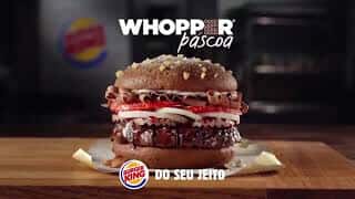 "Whopper Páscoa": TJ/SP mantem multa ao Burger King por publicidade enganosa do Dia da Mentira