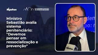 Ministro Sebastião avalia sistema penitenciário: "Devemos pensar em ressocialização e prevenção" Ministro Sebastião avalia sistema penitenciário: "Devemos pensar em ressocialização e prevenção"