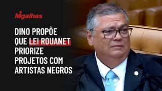 Dino propõe que lei Rouanet priorize projetos com artistas negros Dino propõe que lei Rouanet priorize projetos com artistas negros