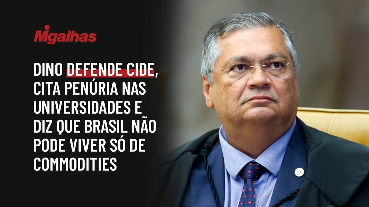 Dino defende CIDE, cita penúria nas universidades e diz que Brasil não pode viver só de commodities