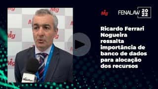 Ricardo Ferrari Nogueira ressalta importância de banco de dados para alocação dos recursos