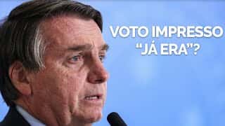 Proposta do voto impresso vai cair?