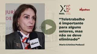 Maria Cristina Peduzzi: Teletrabalho se revelou útil, mas não deve-se eliminar o presencial